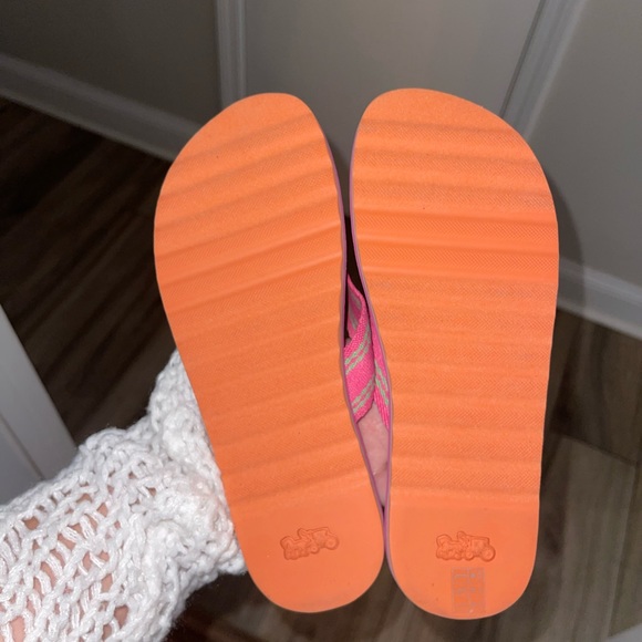 Coach Shoes Coach Zoe Flip Flops Poshmark